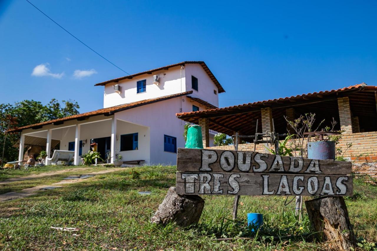 Pousada Três Lagoas Luis Correia Exterior foto